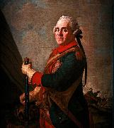 Jean-Etienne Liotard Marshal Maurice de Saxe oil on canvas